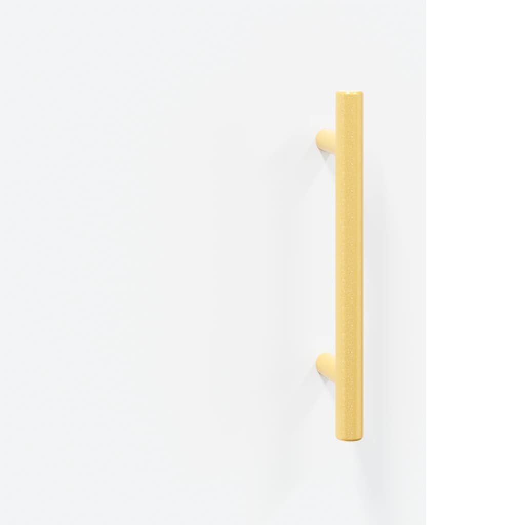 Credenza Bianca 100x36x60 cm in Legno Multistrato