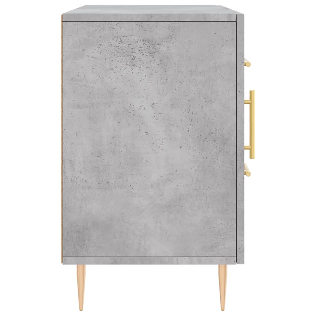 Credenza Grigio Cemento 100x36x60 cm in Legno Multistrato - homemem39