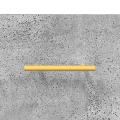 Credenza Grigio Cemento 100x36x60 cm in Legno Multistrato - homemem39