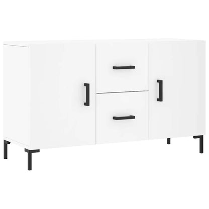 Credenza Bianca 100x36x60 cm in Legno Multistrato