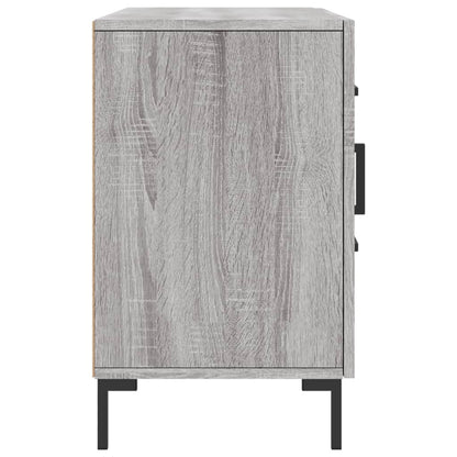 Credenza Grigio Sonoma 100x36x60 cm in Legno Multistrato