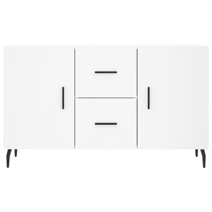 Credenza Bianca 100x36x60 cm in Legno Multistrato