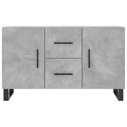Credenza Grigio Cemento 100x36x60 cm in Legno Multistrato - homemem39