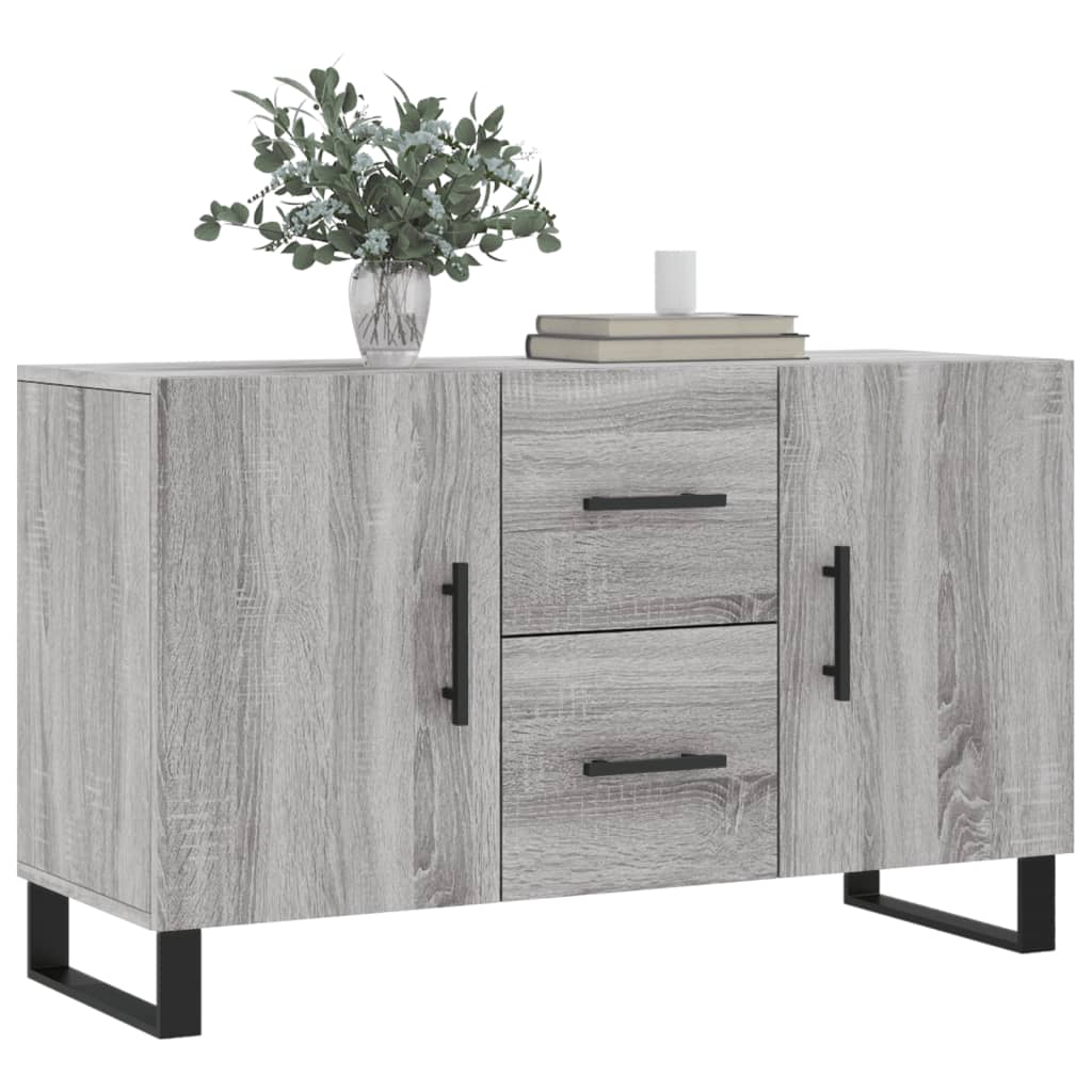 Credenza Grigio Sonoma 100x36x60 cm in Legno Multistrato - homemem39