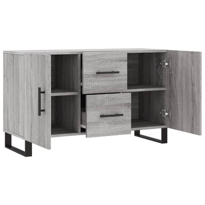 Credenza Grigio Sonoma 100x36x60 cm in Legno Multistrato - homemem39