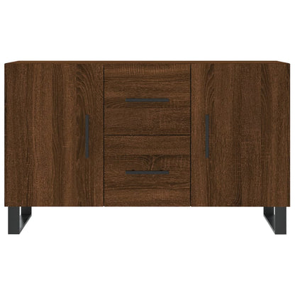 Credenza Rovere Marrone 100x36x60 cm in Legno Multistrato - homemem39