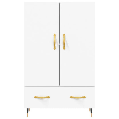 Credenza Bianca 69,5x31x115 cm in Legno Multistrato - homemem39