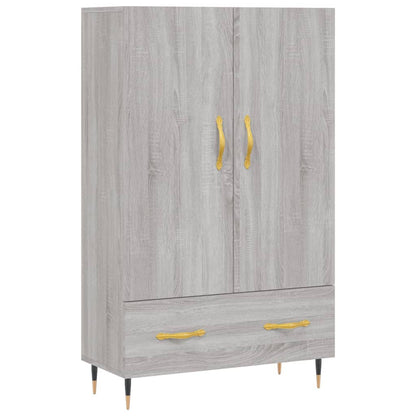Credenza Grigio Sonoma 69,5x31x115 cm in Legno Multistrato - homemem39