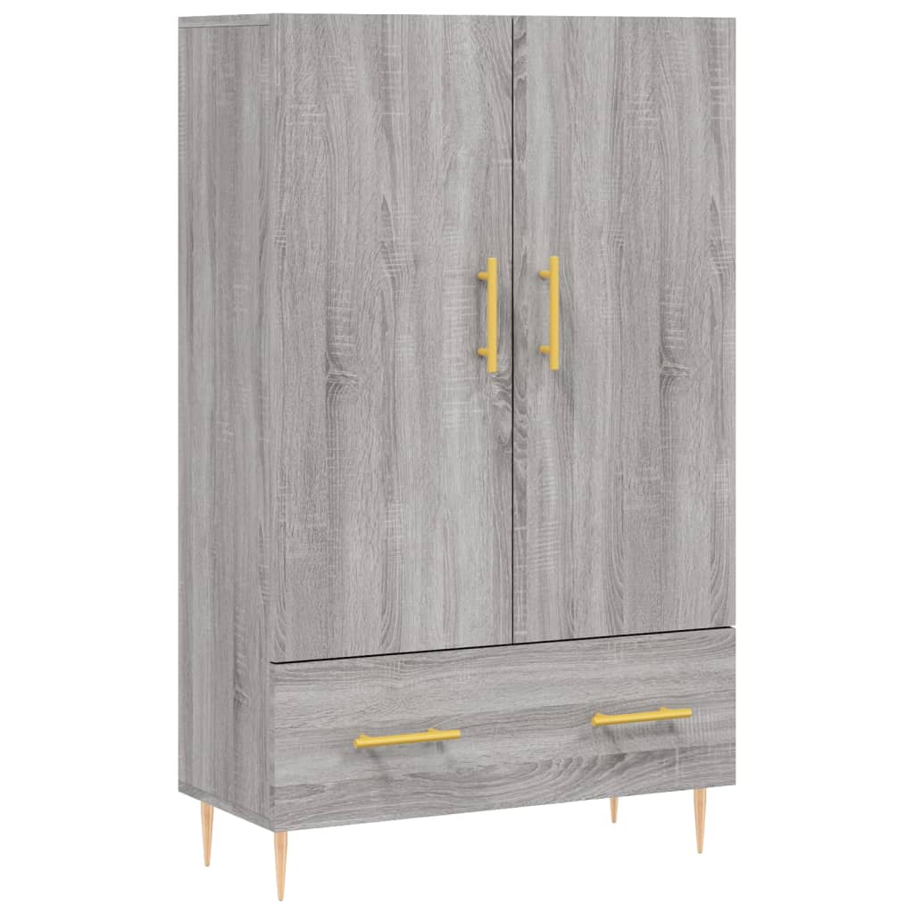 Credenza Grigio Sonoma 69,5x31x115 cm in Legno Multistrato | homemem39