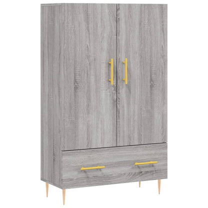 Credenza Grigio Sonoma 69,5x31x115 cm in Legno Multistrato | homemem39