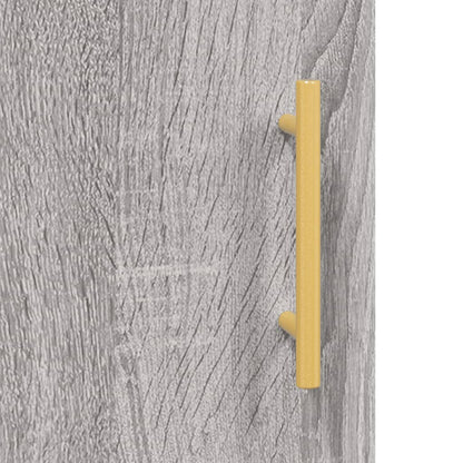 Credenza Grigio Sonoma 69,5x31x115 cm in Legno Multistrato