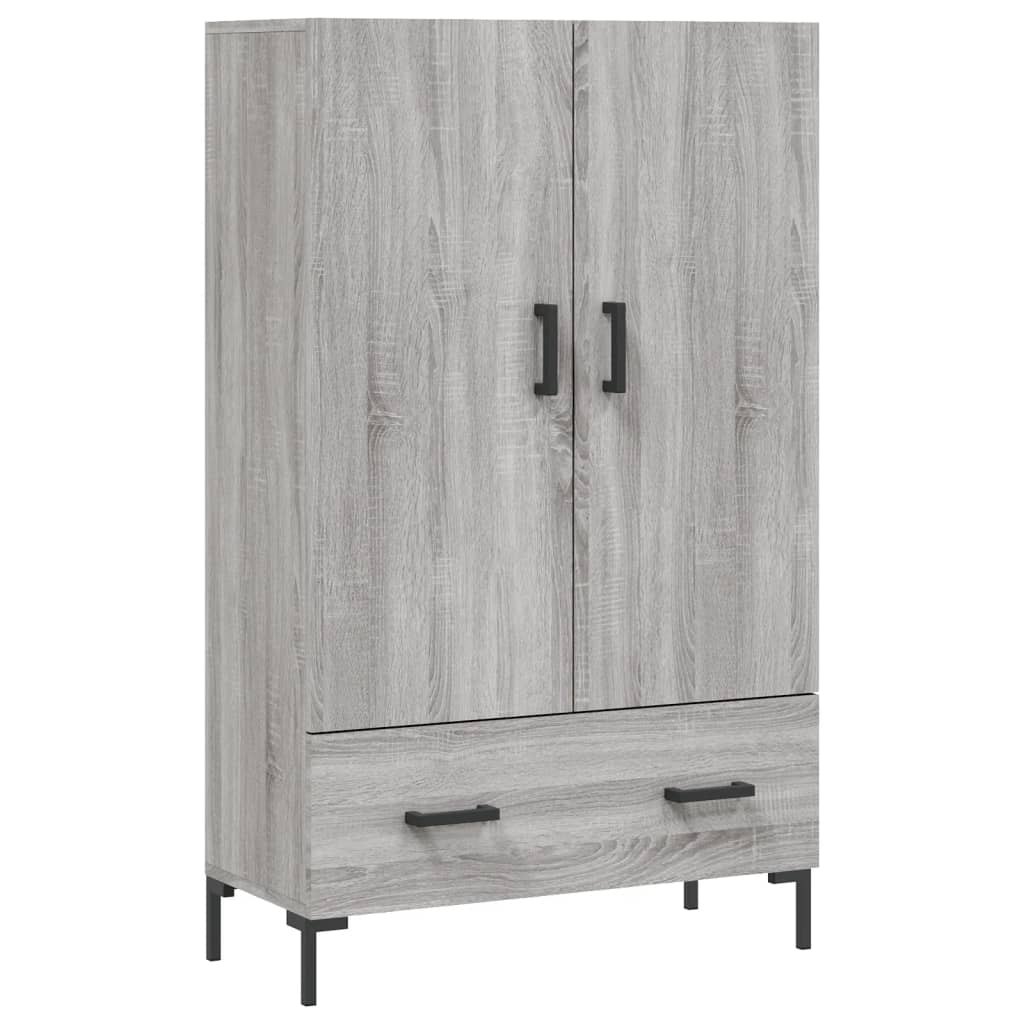 Credenza Grigio Sonoma 69,5x31x115 cm in Legno Multistrato - homemem39