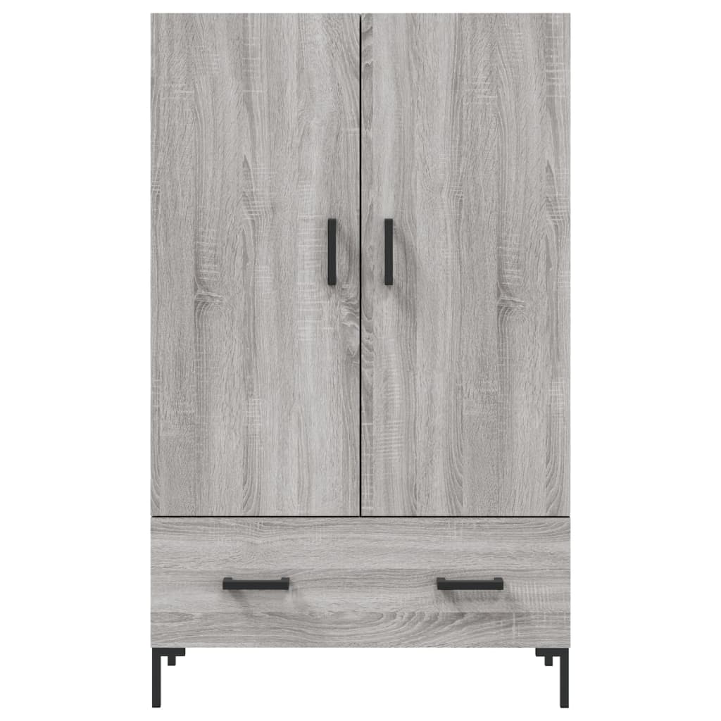 Credenza Grigio Sonoma 69,5x31x115 cm in Legno Multistrato - homemem39