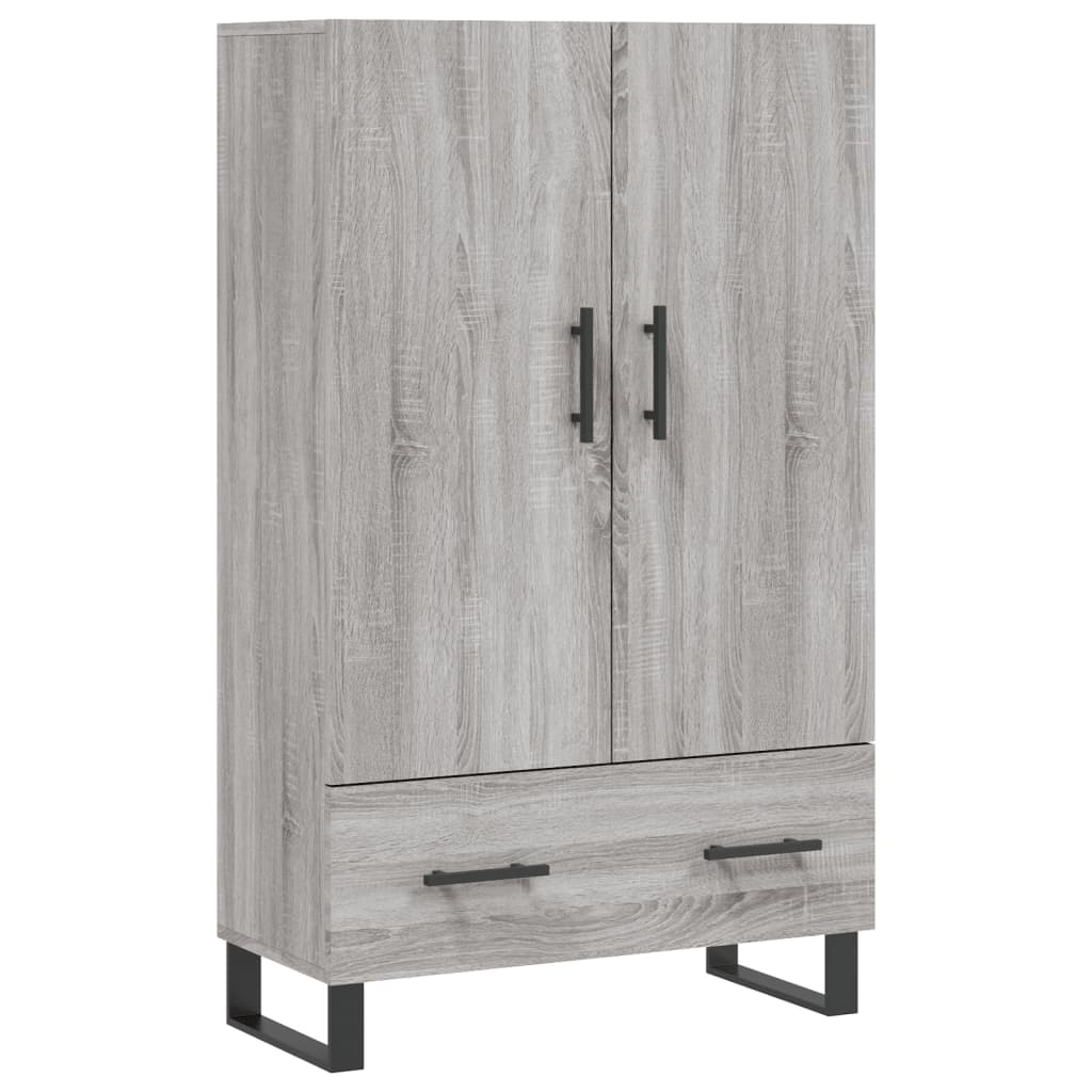 Credenza Grigio Sonoma 69,5x31x115 cm in Legno Multistrato - homemem39