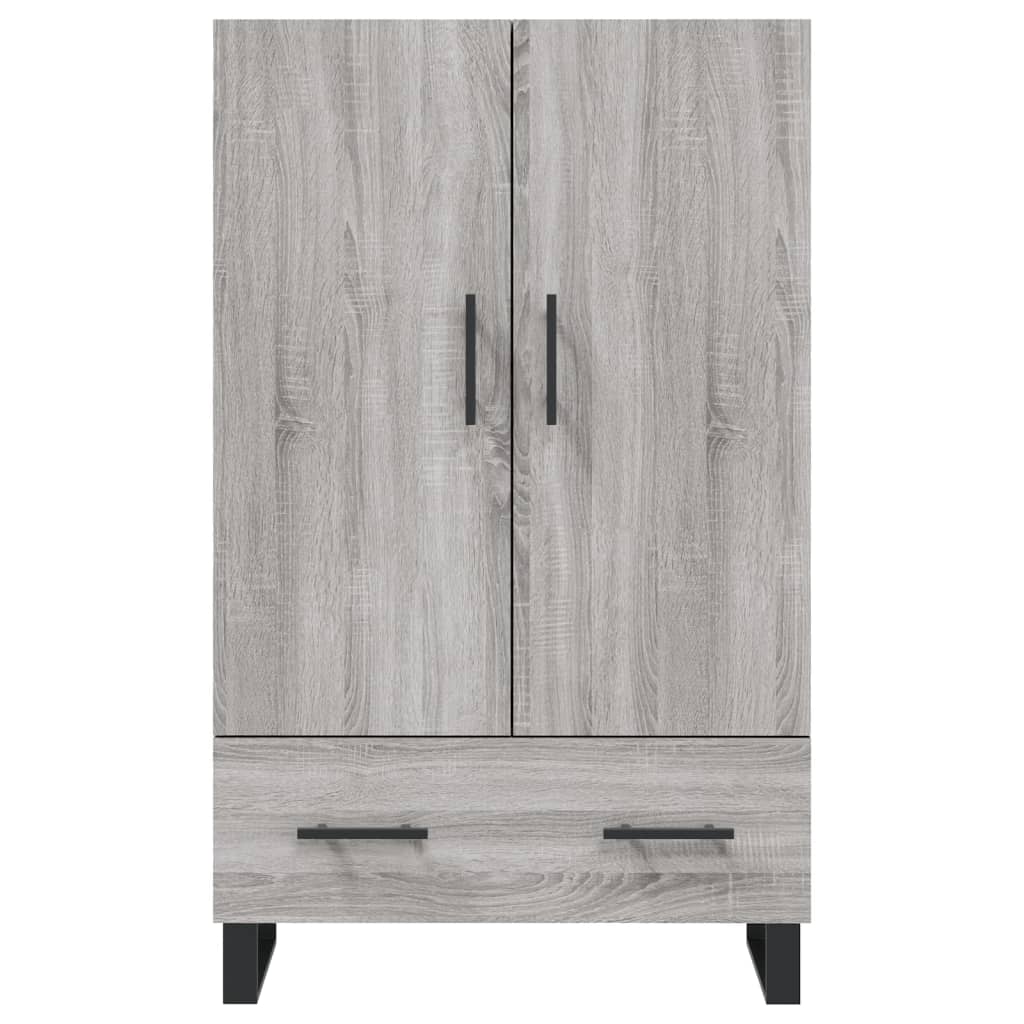 Credenza Grigio Sonoma 69,5x31x115 cm in Legno Multistrato - homemem39