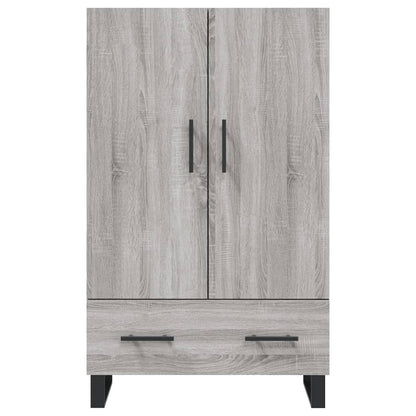 Credenza Grigio Sonoma 69,5x31x115 cm in Legno Multistrato - homemem39