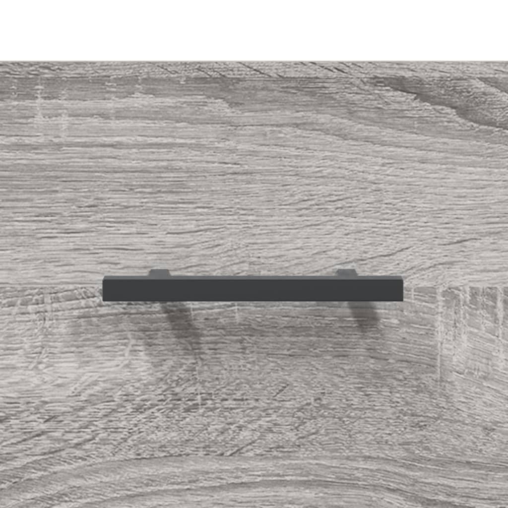 Credenza Grigio Sonoma 69,5x31x115 cm in Legno Multistrato
