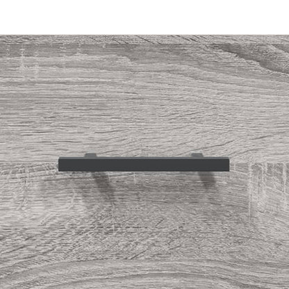 Credenza Grigio Sonoma 69,5x31x115 cm in Legno Multistrato