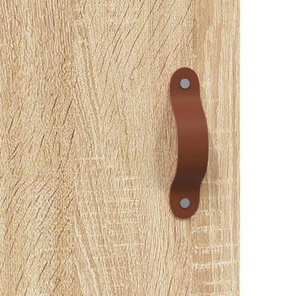 Credenza Rovere Sonoma 69,5x31x115 cm in Legno Multistrato