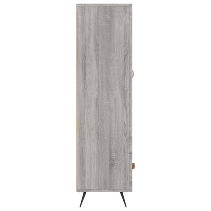 Credenza Grigio Sonoma 69,5x31x115 cm in Legno Multistrato - homemem39