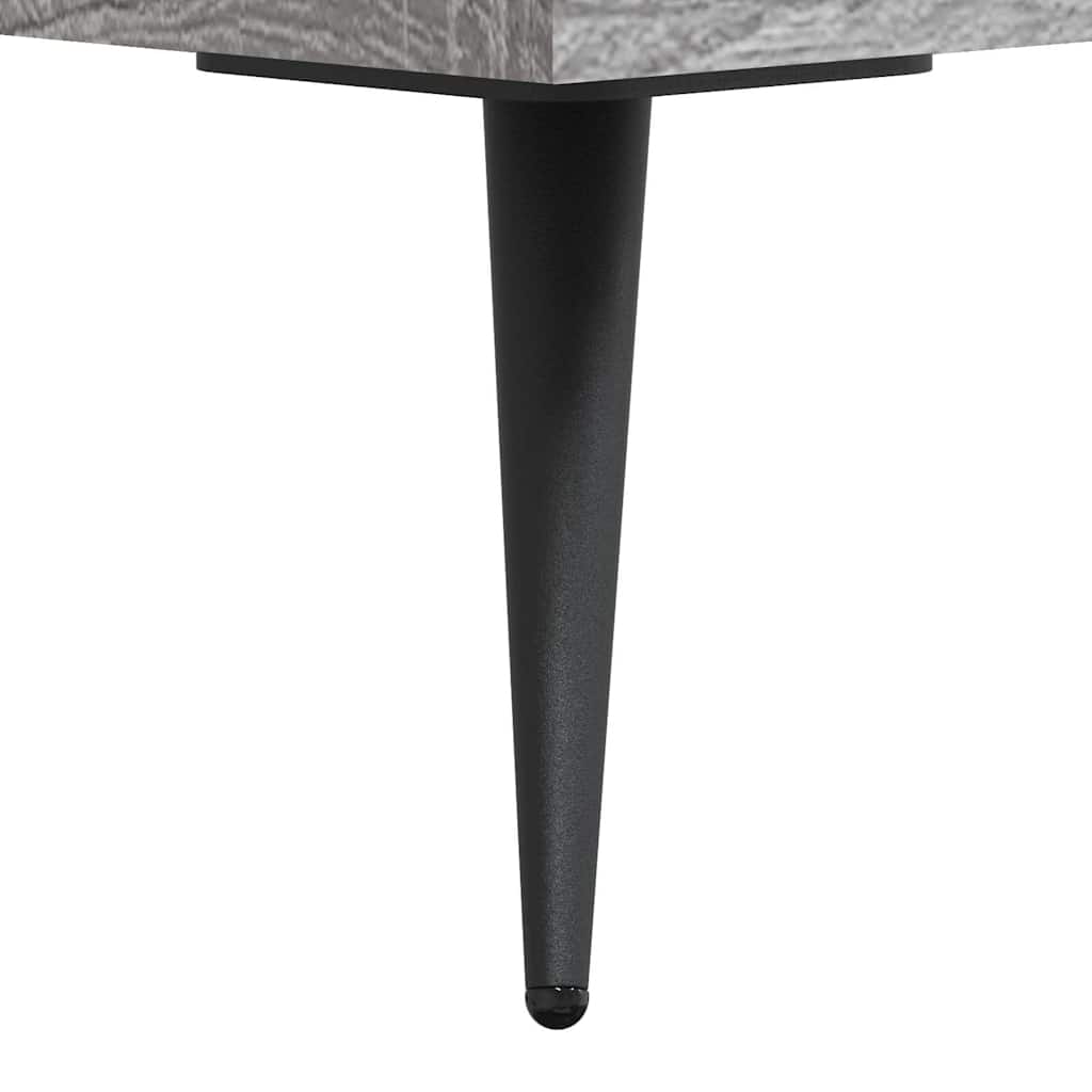 Credenza Grigio Sonoma 69,5x31x115 cm in Legno Multistrato