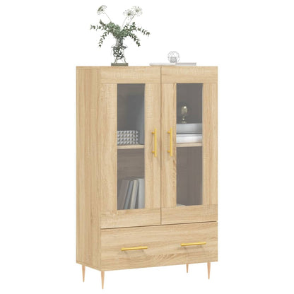 Credenza Rovere Sonoma 69,5x31x115 cm in Legno Multistrato
