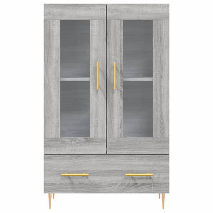 Credenza Grigio Sonoma 69,5x31x115 cm in Legno Multistrato - homemem39