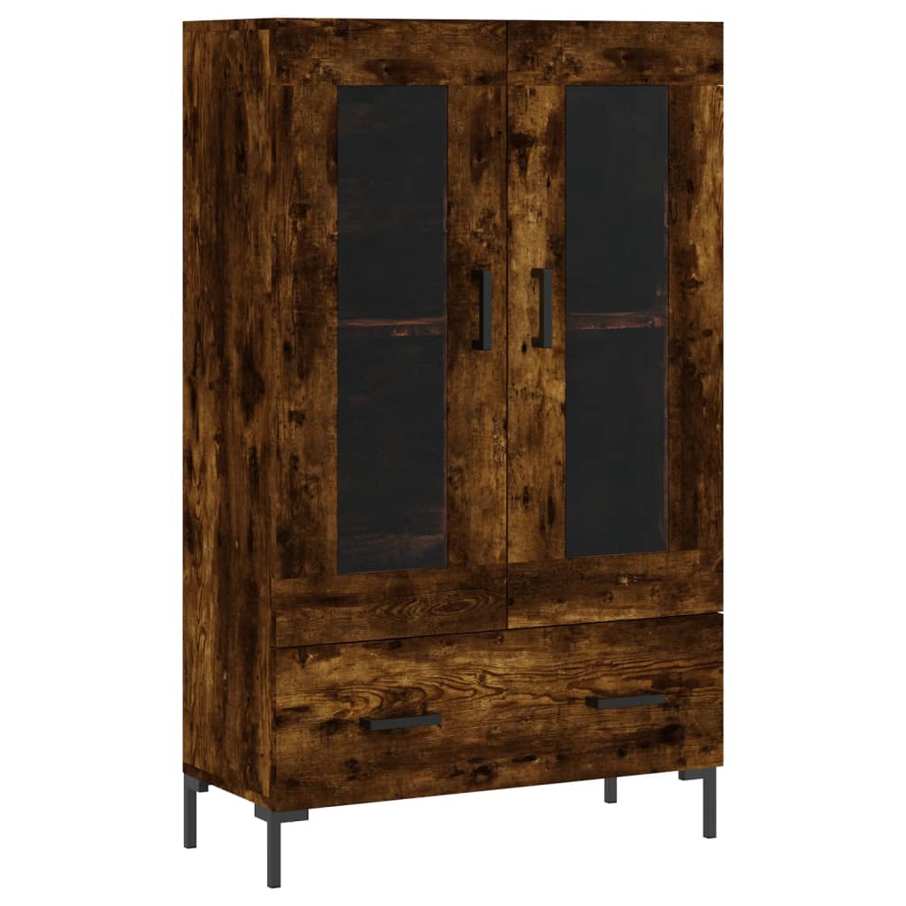 Credenza Rovere Fumo 69,5x31x115 cm in Legno Multistrato | homemem39