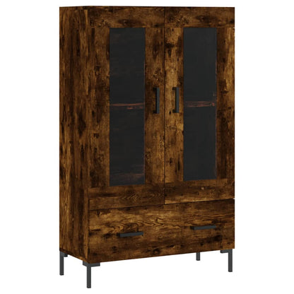 Credenza Rovere Fumo 69,5x31x115 cm in Legno Multistrato | homemem39
