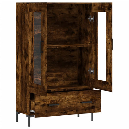 Credenza Rovere Fumo 69,5x31x115 cm in Legno Multistrato | homemem39