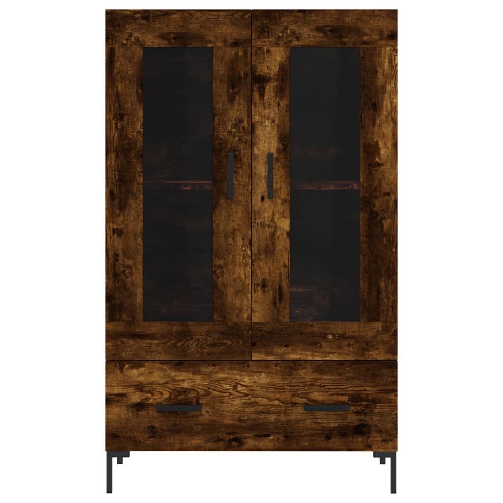 Credenza Rovere Fumo 69,5x31x115 cm in Legno Multistrato | homemem39