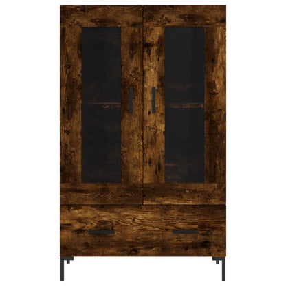 Credenza Rovere Fumo 69,5x31x115 cm in Legno Multistrato | homemem39