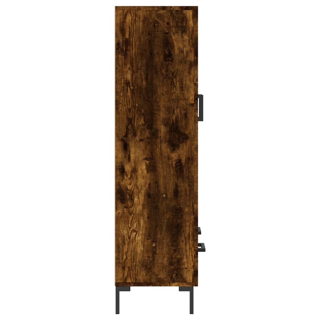 Credenza Rovere Fumo 69,5x31x115 cm in Legno Multistrato | homemem39