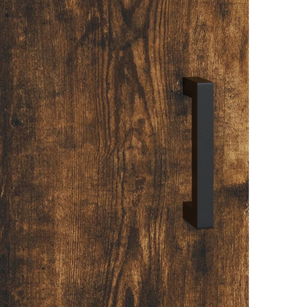 Credenza Rovere Fumo 69,5x31x115 cm in Legno Multistrato | homemem39