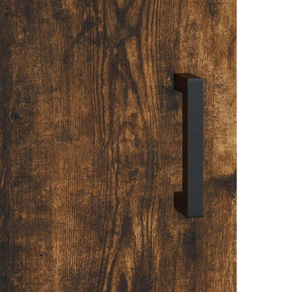 Credenza Rovere Fumo 69,5x31x115 cm in Legno Multistrato