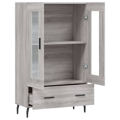 Credenza Grigio Sonoma 69,5x31x115 cm in Legno Multistrato | homemem39