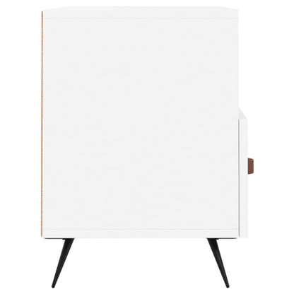 Mobile Porta TV Bianco 80x36x50 cm in Legno Multistrato - homemem39