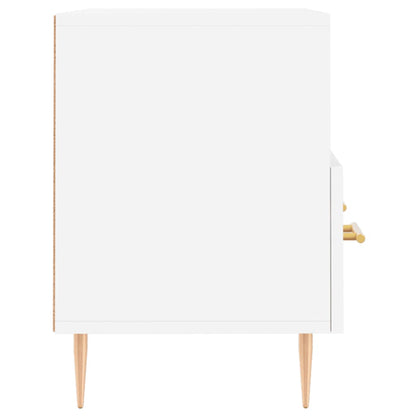 Mobile Porta TV Bianco 80x36x50 cm in Legno Multistrato - homemem39