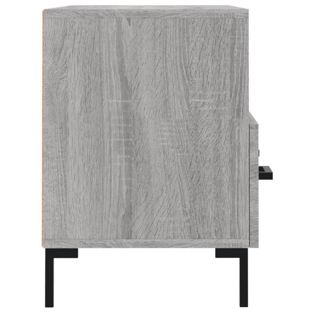Mobile Porta TV Grigio Sonoma 80x36x50 cm in Legno Multistrato - homemem39