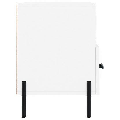 Mobile Porta TV Bianco 80x36x50 cm in Legno Multistrato - homemem39