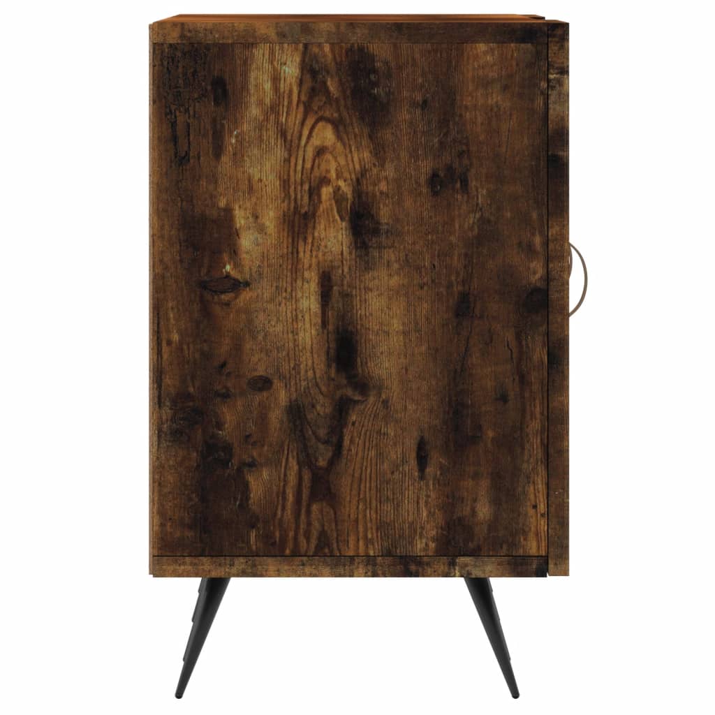 Mobile Porta TV Rovere Fumo 150x30x50 cm in Legno Multistrato | homemem39