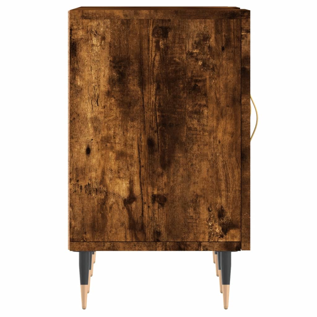 Mobile Porta TV Rovere Fumo 150x30x50 cm in Legno Multistrato