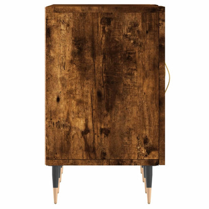 Mobile Porta TV Rovere Fumo 150x30x50 cm in Legno Multistrato