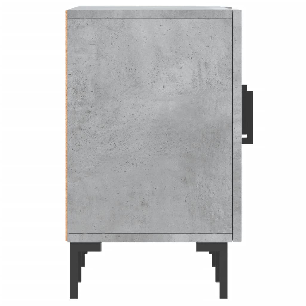 Mobile Porta TV Grigio Cemento 150x30x50cm in Legno Multistrato - homemem39
