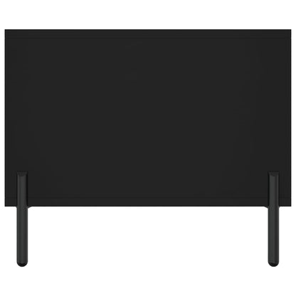 Tavolino da Salotto Nero 102x50x40 cm in Legno Multistrato | homemem39