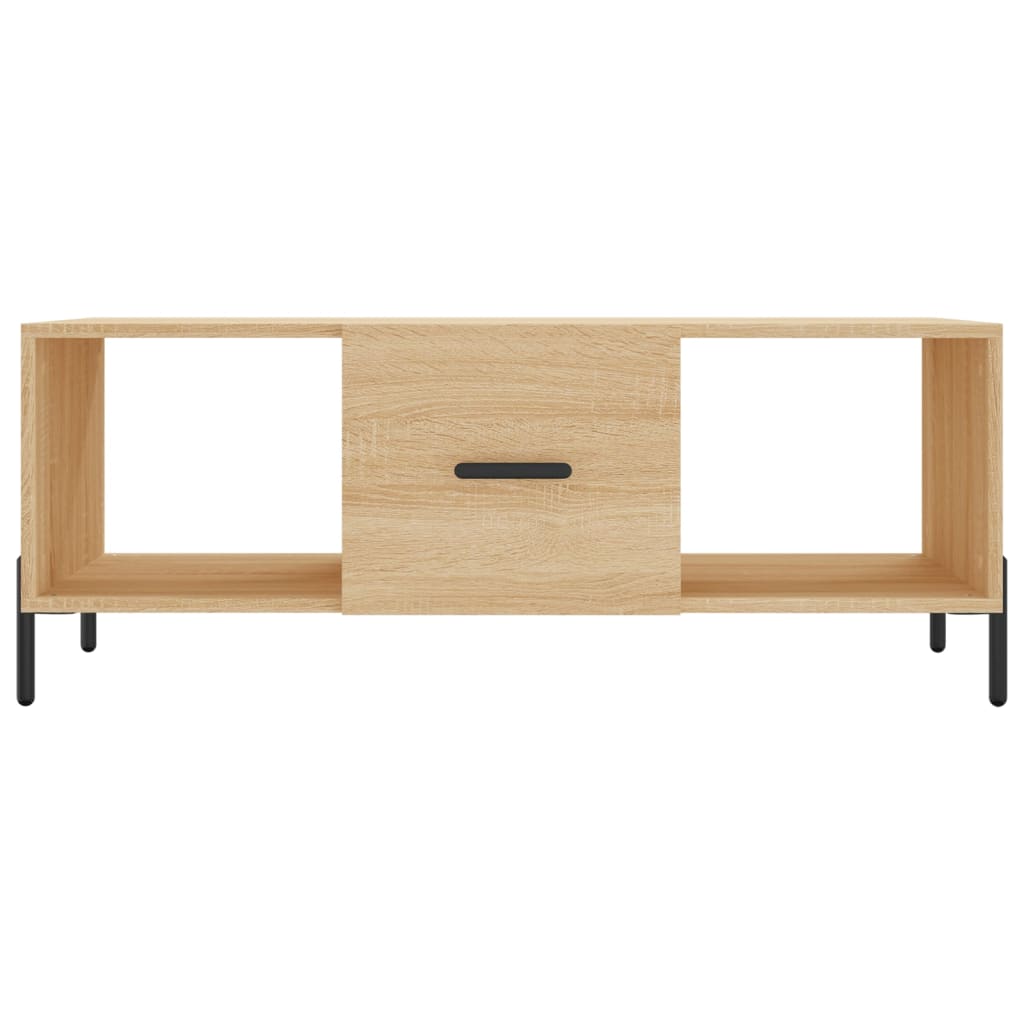 Tavolino da Salotto Rovere Sonoma 102x50x40cm Legno Multistrato | homemem39