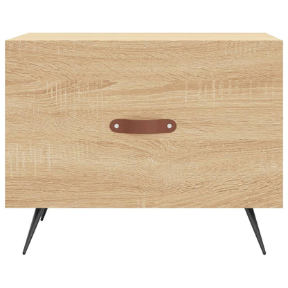 Tavolino da Salotto Rovere Sonoma 50x50x40 cm Legno Multistrato
