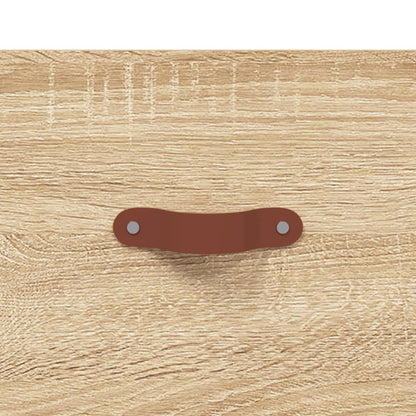 Tavolino da Salotto Rovere Sonoma 50x50x40 cm Legno Multistrato