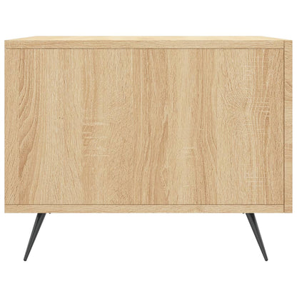 Tavolini Salotto 2pz Rovere Sonoma 50x50x40cm Legno Multistrato | homemem39