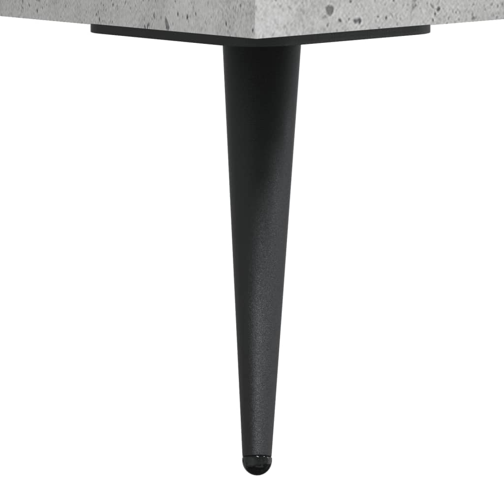 Tavolini Salotto 2pz Grigio Cemento 50x50x40 Legno Multistrato | homemem39